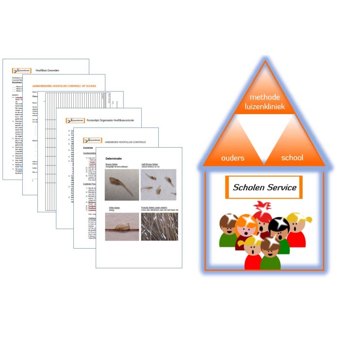 Kopflaus Praxispaket für Schulen